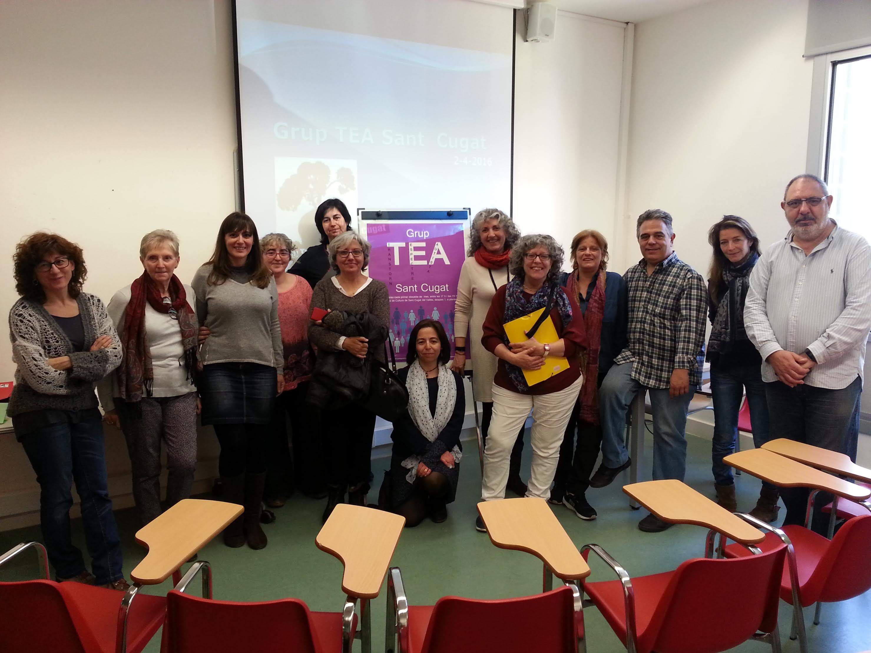 L'associació es va reunir oficialment per primer cop el dissabte 2 d'abril a la Casa de la Cultura FOTO: Grup TEA