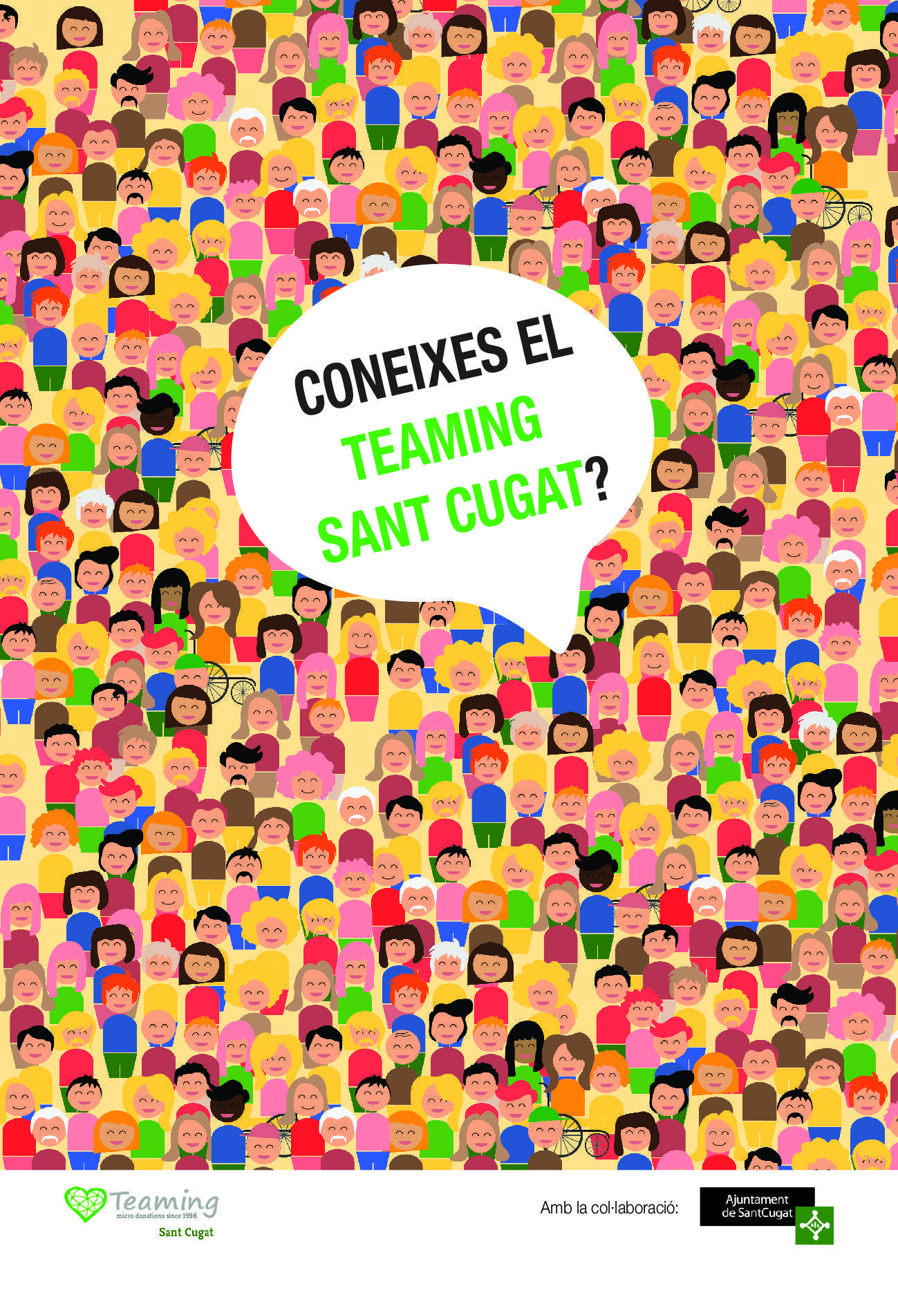 El Teaming Sant Cugat és una entitat sense ànim de lucre que treballa des de l’any 2002 a Sant Cugat. FOTO: Cedida