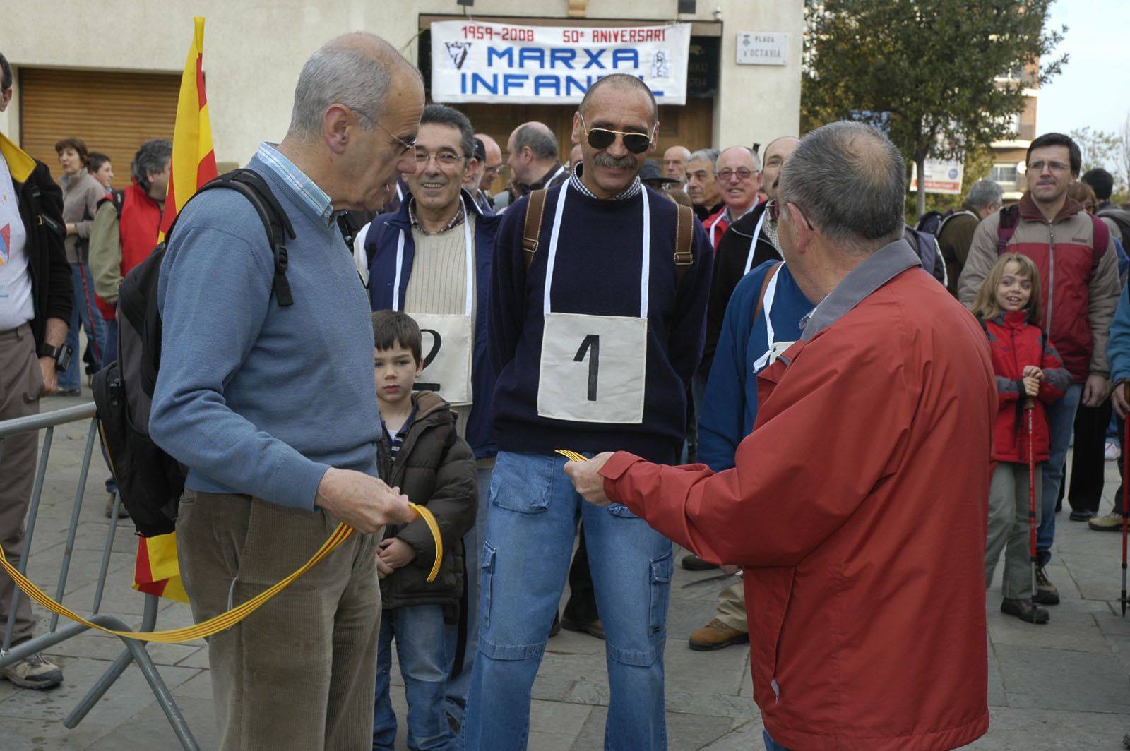 50é aniversari de la Marxa en l'edició de 2008 FOTO: Lluís Llebot