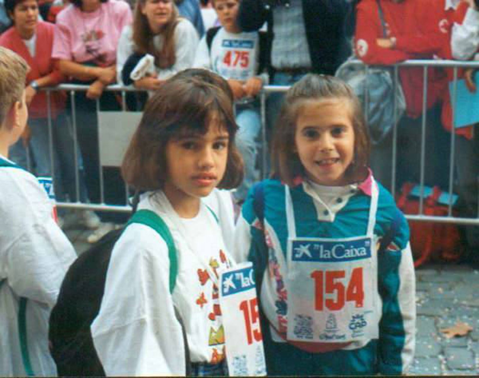 Tere Arechavala i Marta Castro, participants de la Marxa l'any 1995 Foto: Cedida