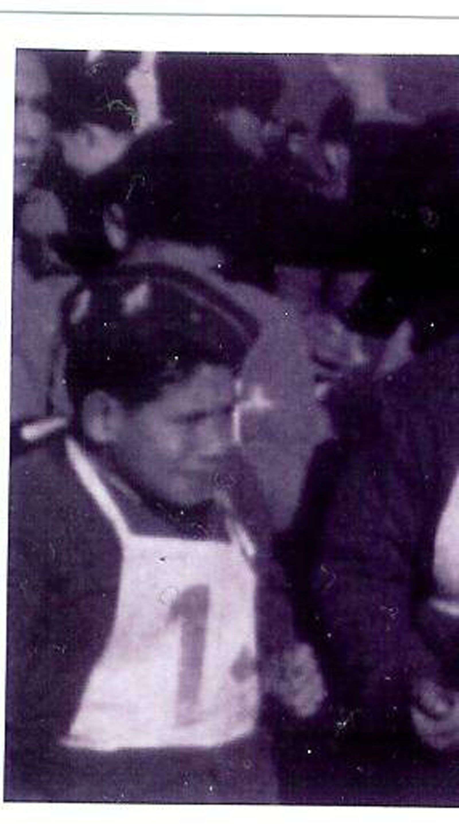 Toni Bozzo participant en la primera Marxa l'any 59. FOTO: cedida