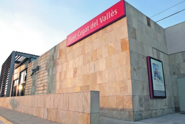 El 2005 es va inaugurar l'estació de la Renfe a Sant Cugat FOTO: Arxiu