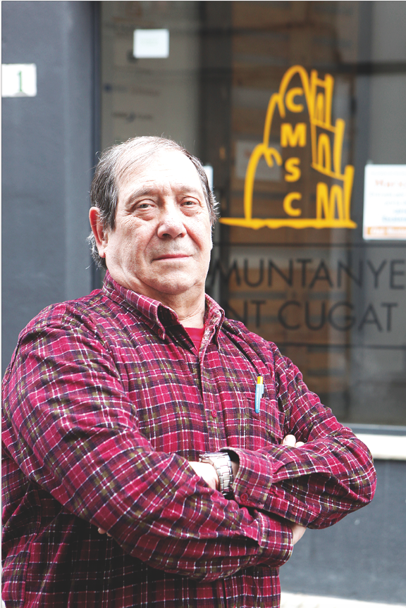 Bozzo sempre ha aprticipat a la marxa d'una manera o una altra. FOTO: Artur Ribera 