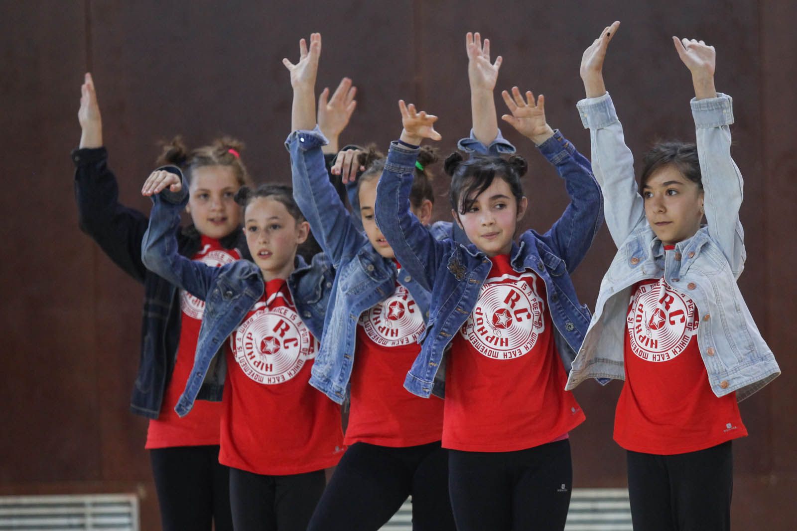 La trobada va encarada a infants d'entre 3r i 6è de primària, que s'agrupen en formacions de fins a 12 participants FOTO: Lali Puig
