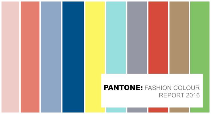Paleta de colors per a aquesta temporada de Pantone
