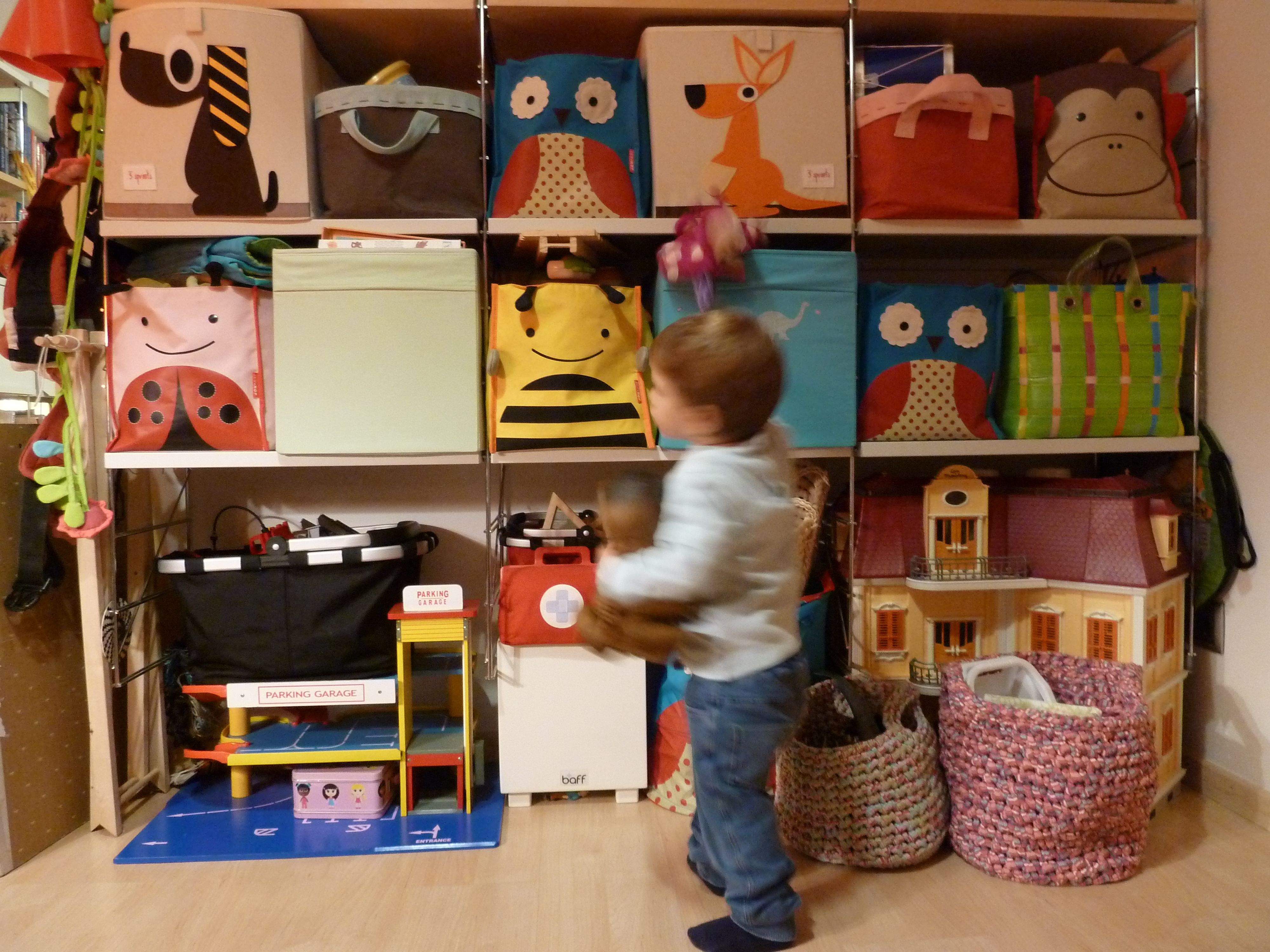 L'odre ajuda els petits a escollir i centrar-se en un joc