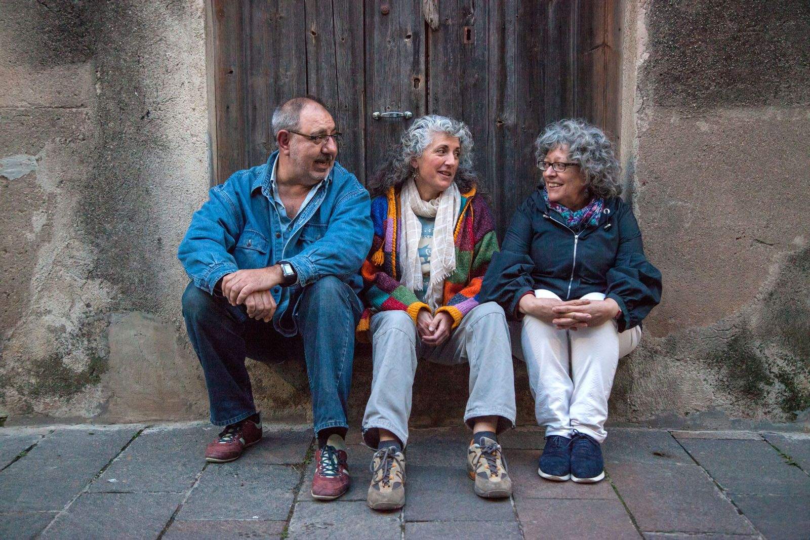Carles Sanjuán, Adelaida Soler i Lluïsa Gallego FOTO: Lali Puig