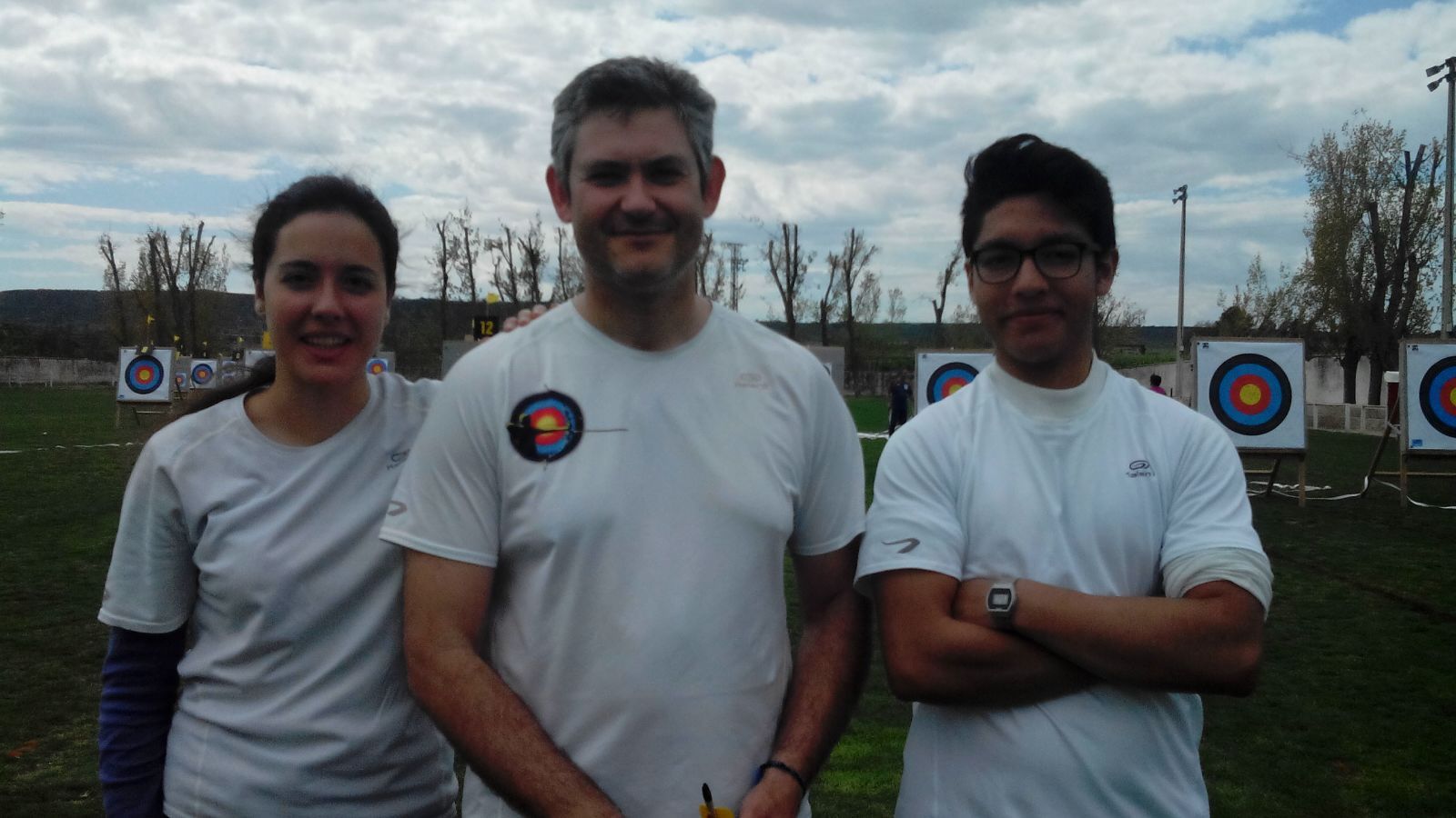  Judith Pola, Raúl Quiles i Sebastián Zevallos FOTO: Club Arquers Sant Cugat