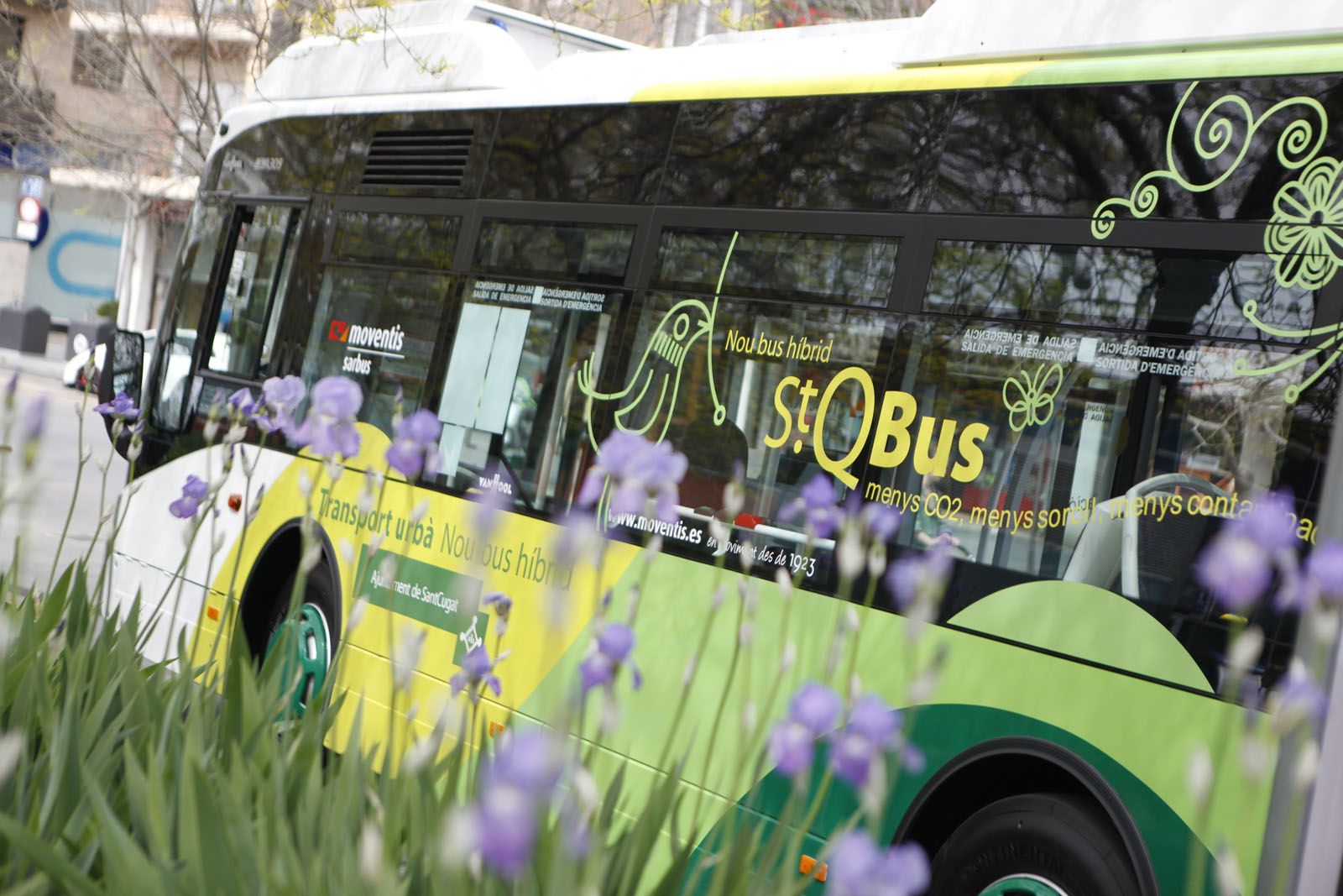 Un bus de Sant Cugat FOTO: Artur Ribera