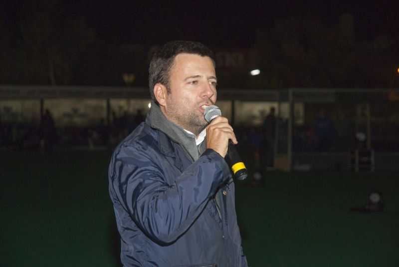  Iñaki Órsola va anunciar a l'octubre passat, en la presentació dels equips, que deixava la presidència de la secció d'hoquei herba del Junior FC FOTO: Aida Sotelo
