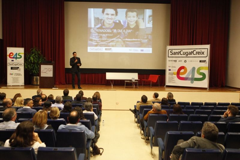 L'últim acte de Sant Cugat Creix sobre la Carta Ètica es va fer el 7 d'abril, al CAR de Sant Cugat FOTO: Artur Ribera