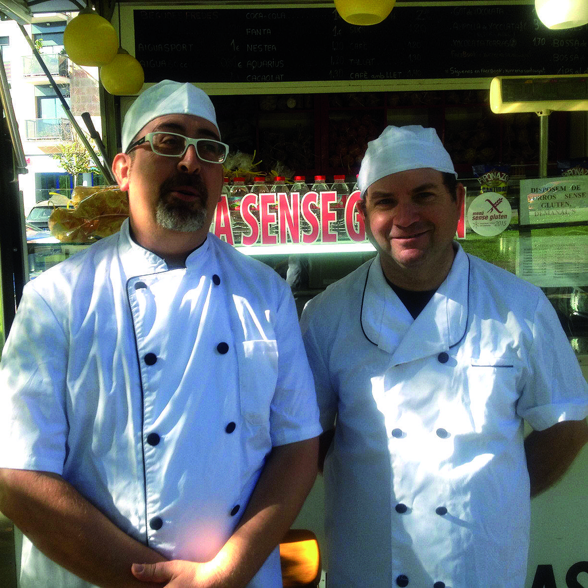 El Jordi i l'Albert, propietaris de la xurreria FOTO: Artur Ribera 