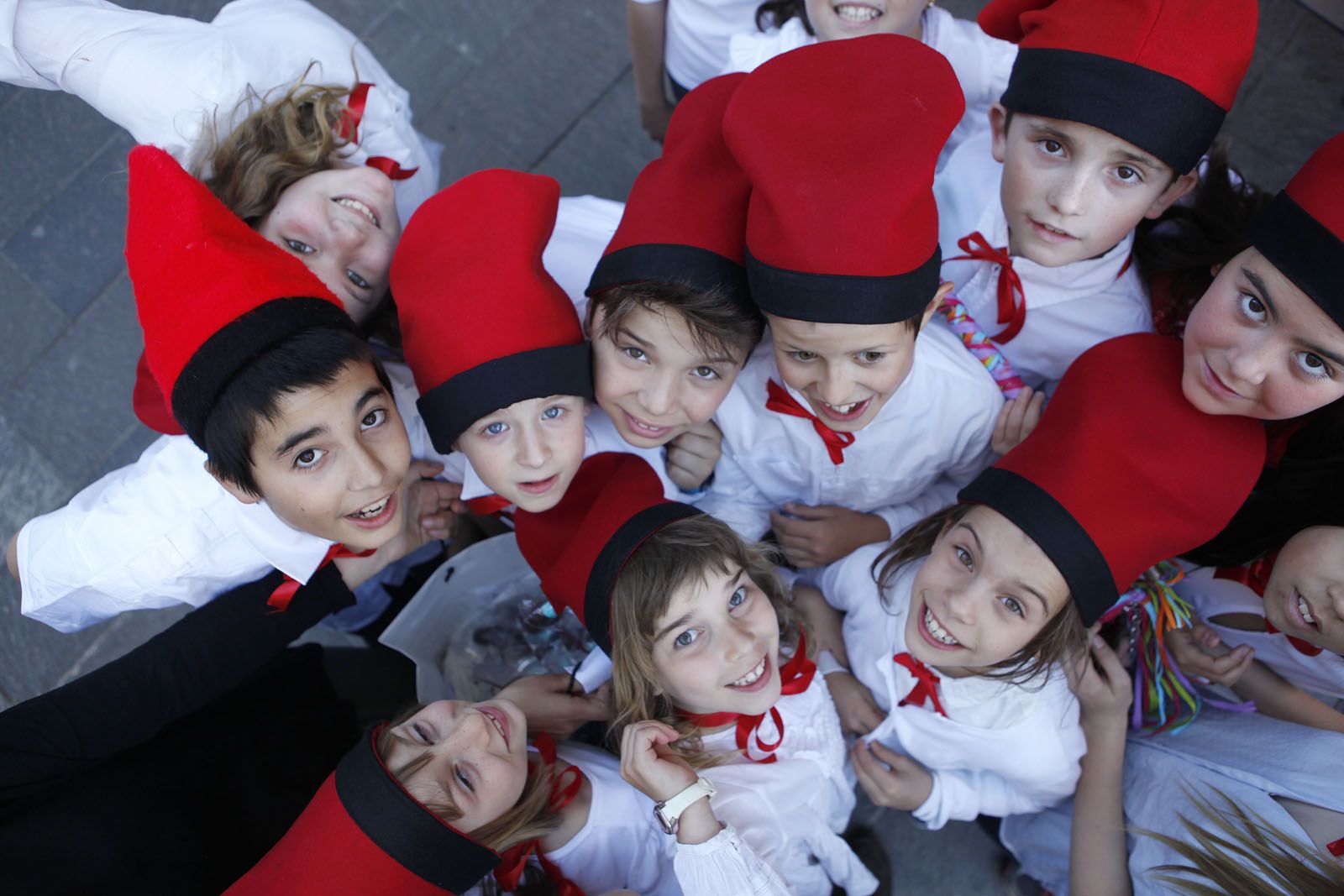 Caram! (Caramelles, escola Fusió) FOTO: Artur Ribera