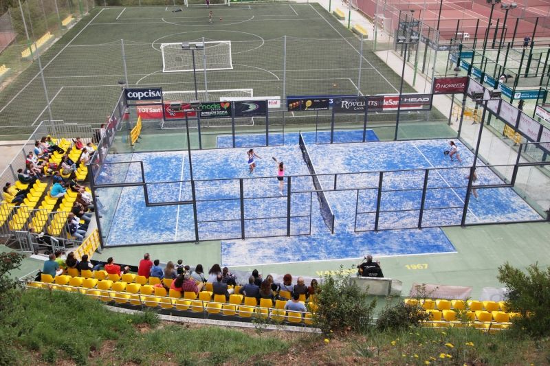 Les finals es jugaran a la pista central del Club Esportiu Valldoreix FOTO: Lali Puig
