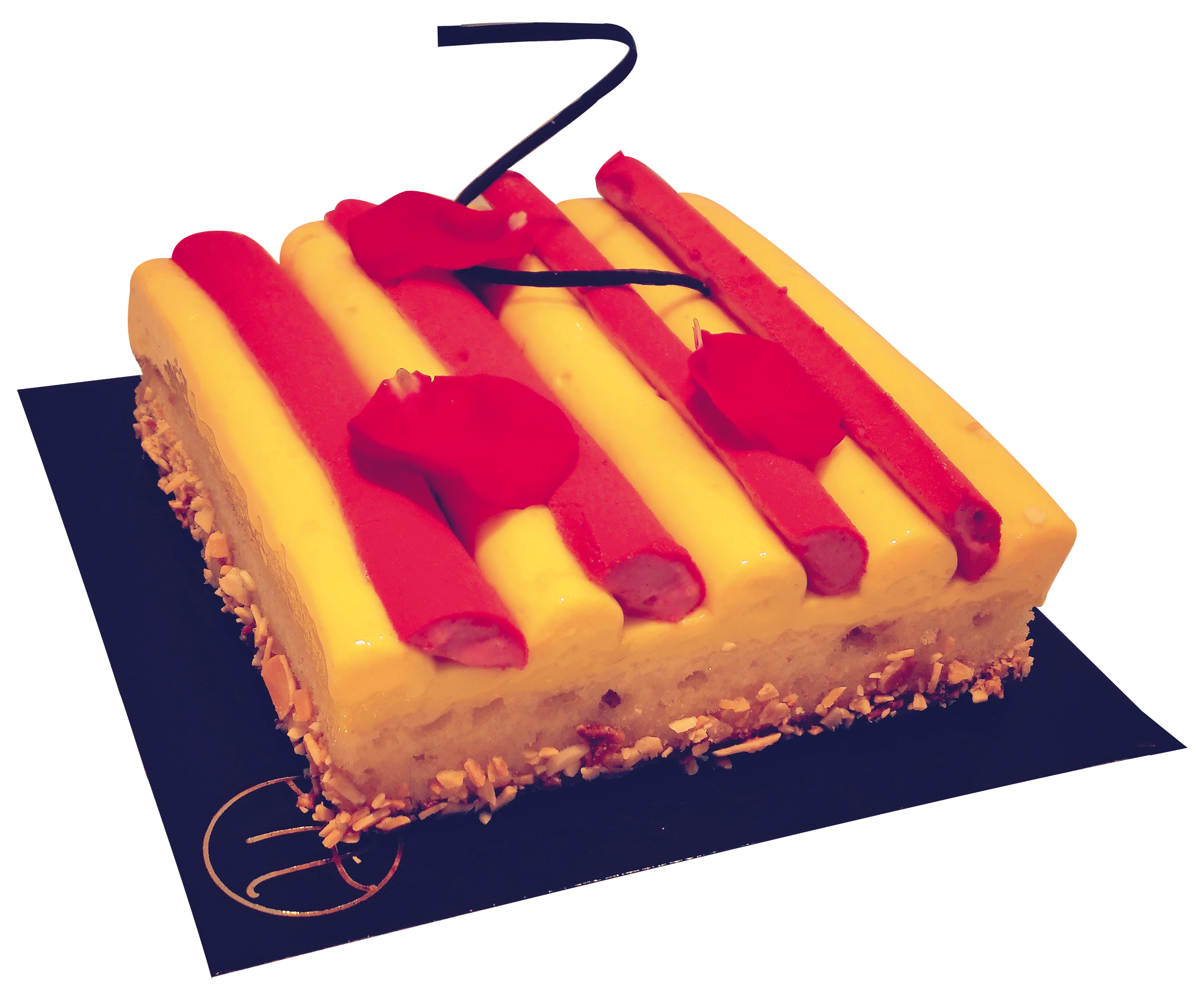 El pastís de Sant Jordi d'Andnoie FOTO: Cedida