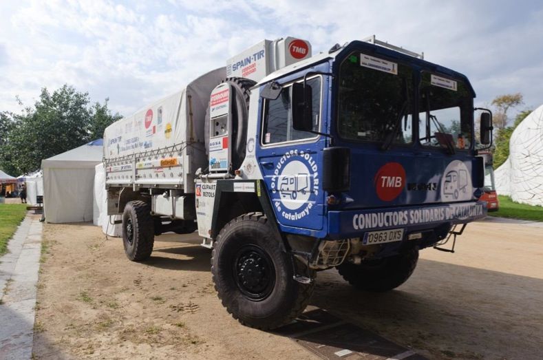 L'ONG està muntant un comboi que marxarà cap a Grècia el pròxim 3 de maig  FOTO: Cedida