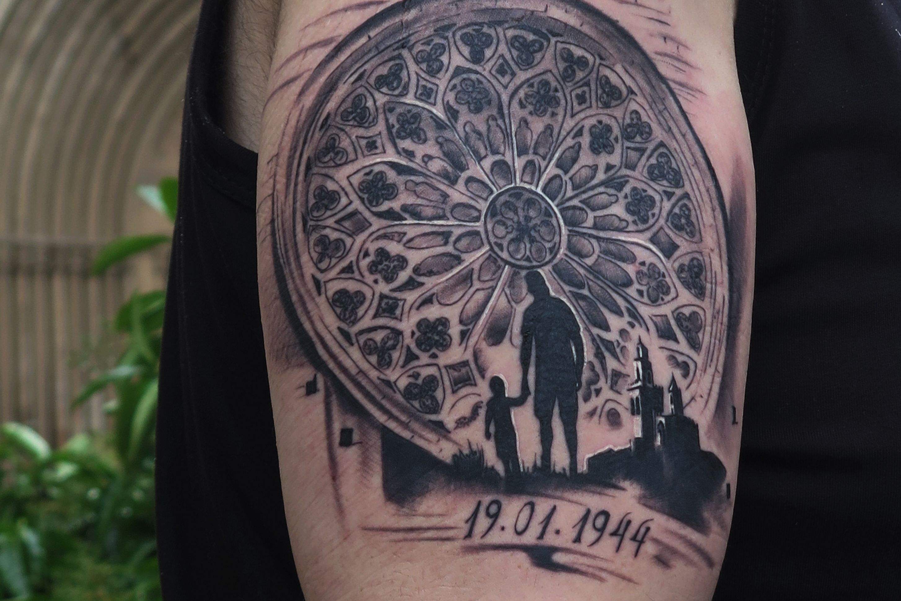 Amb Sant Cugat a flor de pell FOTO: Deisy Tattoo