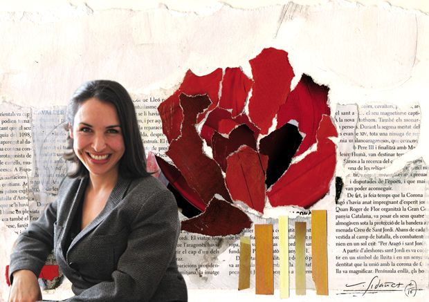 Valeria Sidáñez és l'autora de la portada de Sant Jordi