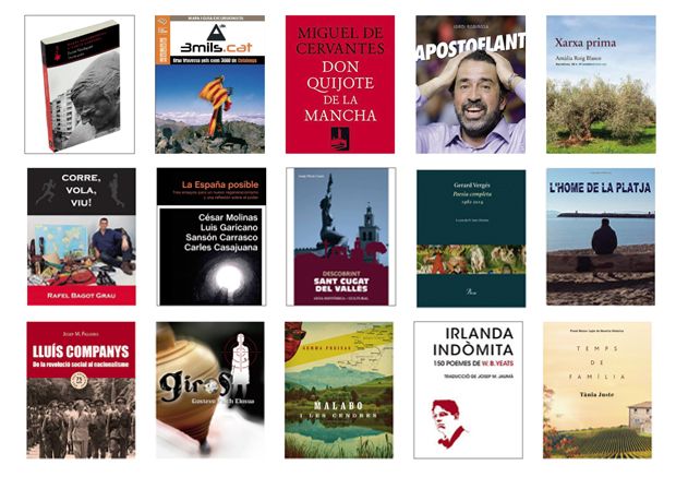 Els autors santcugatencs han publicat 41 llibres des de Sant Jordi de 2015