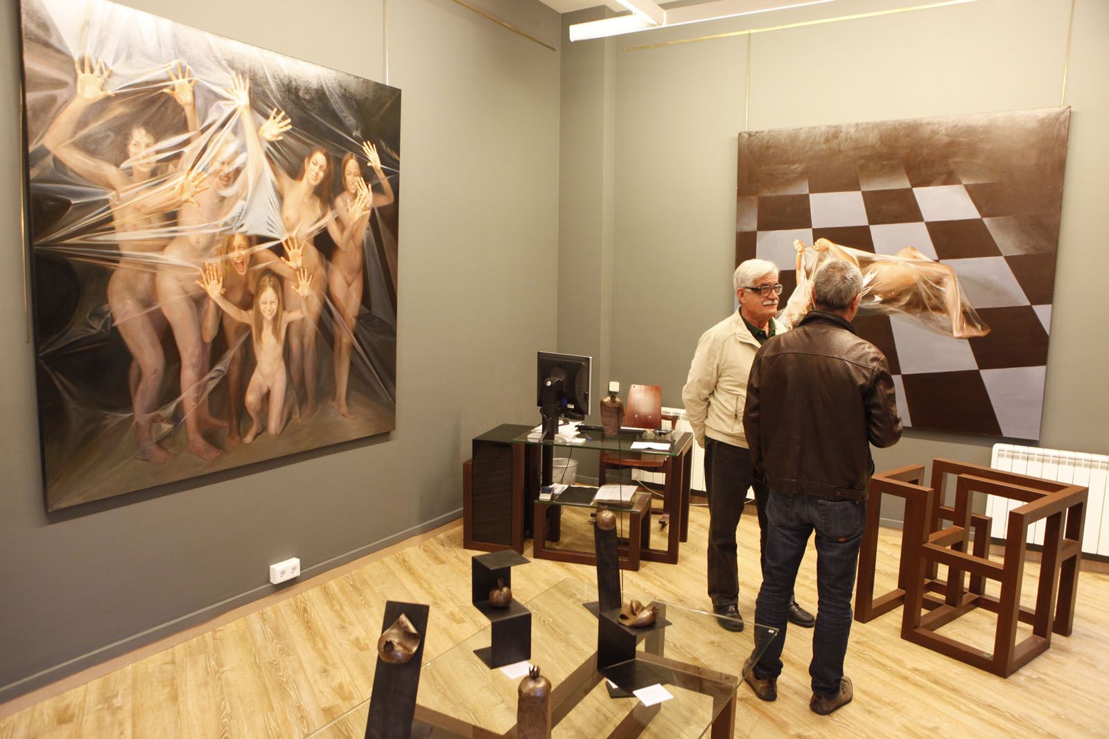 L'exposició s'inaugurava el 19 d'abril  FOTO: Artur Ribera