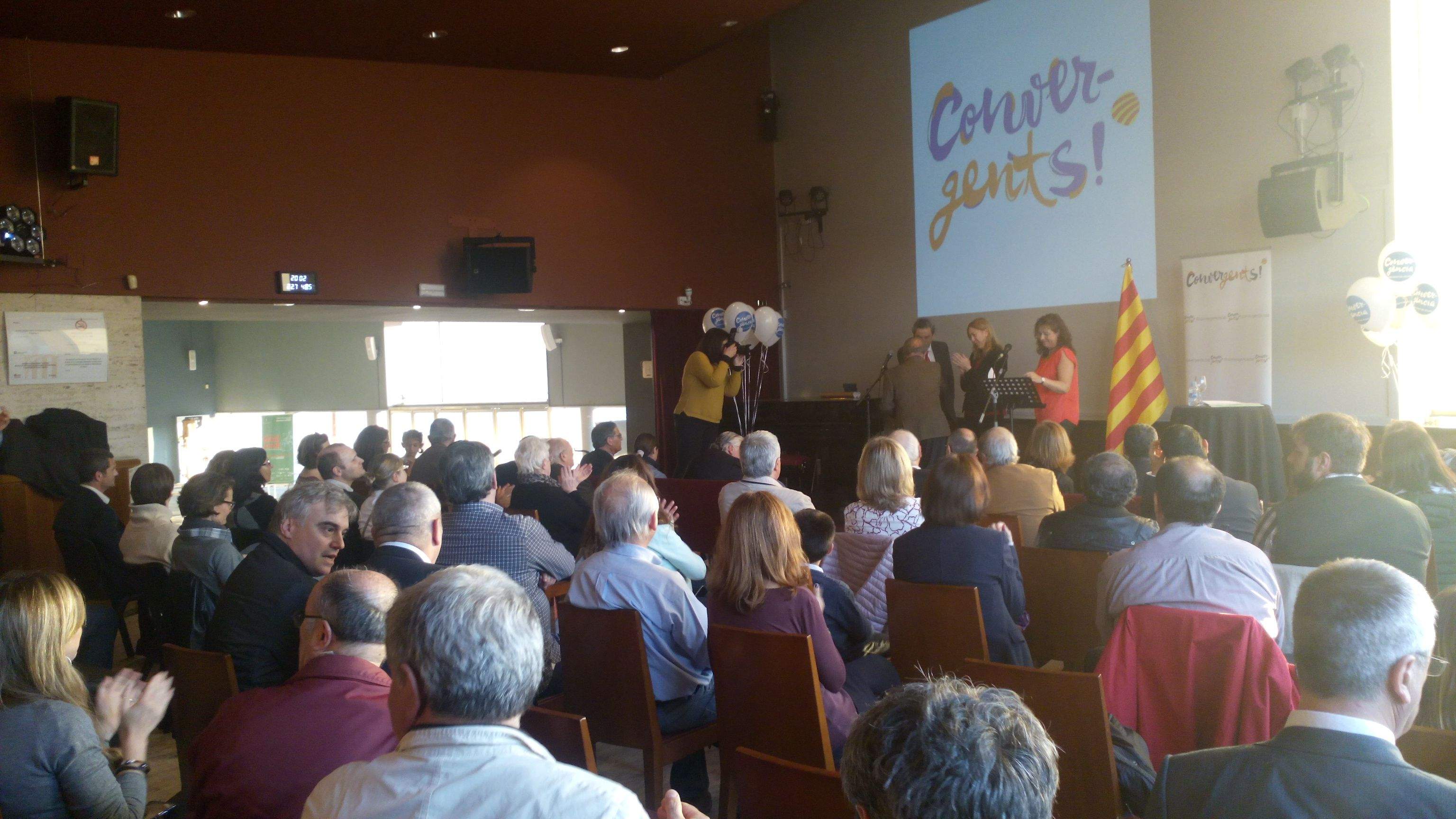 El Cafè Auditori s'ha omplert de militants de Convergència Sant Cugat