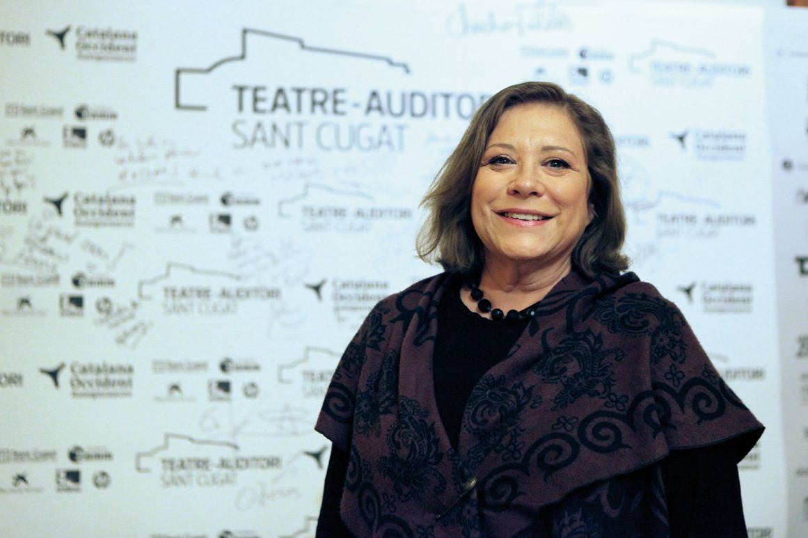 Mercè Arànega és la protagonista de 'Neus Català, un cel de plom'  FOTO: Artur Ribera