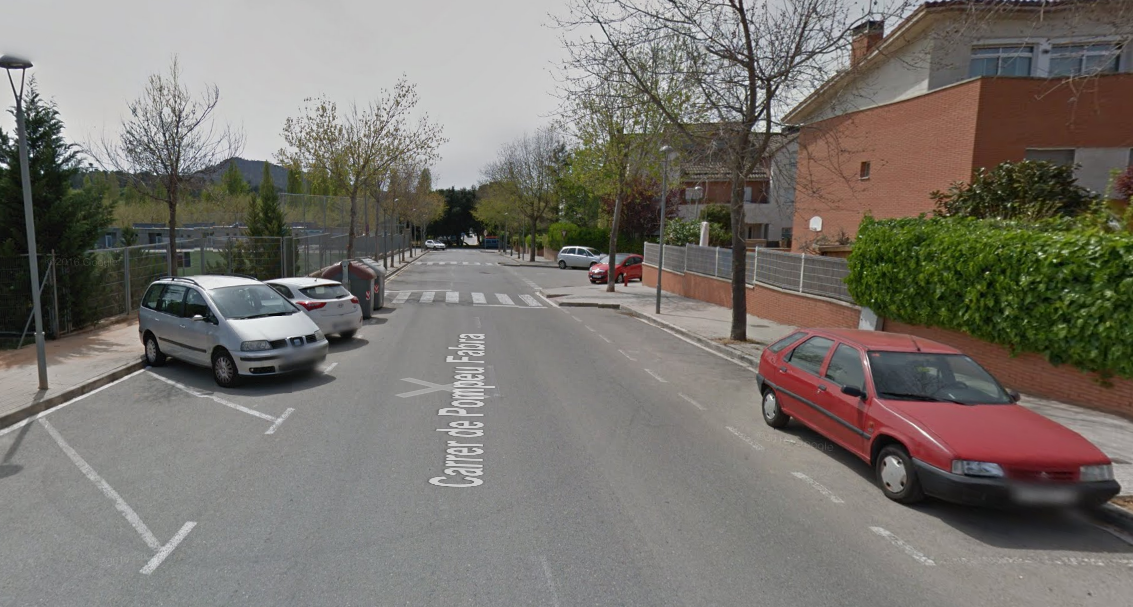 El carrer de Pompeu Fabra, de Mira-sol, és on hi havia la casa que han robat 