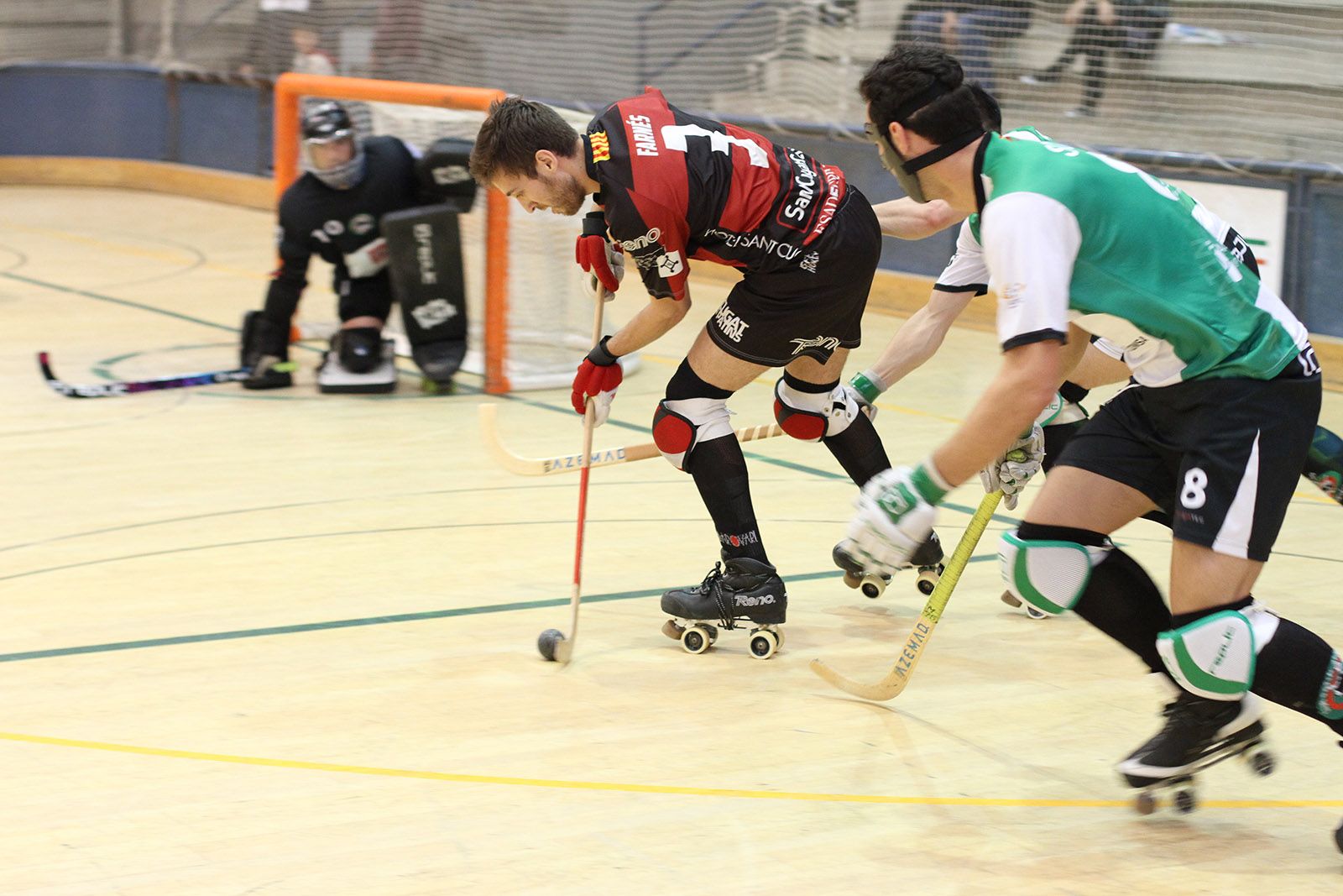Joan Farnés ha marcat 2 dels 4 gols del PHC Sant Cugat FOTO: Haidy Blanch