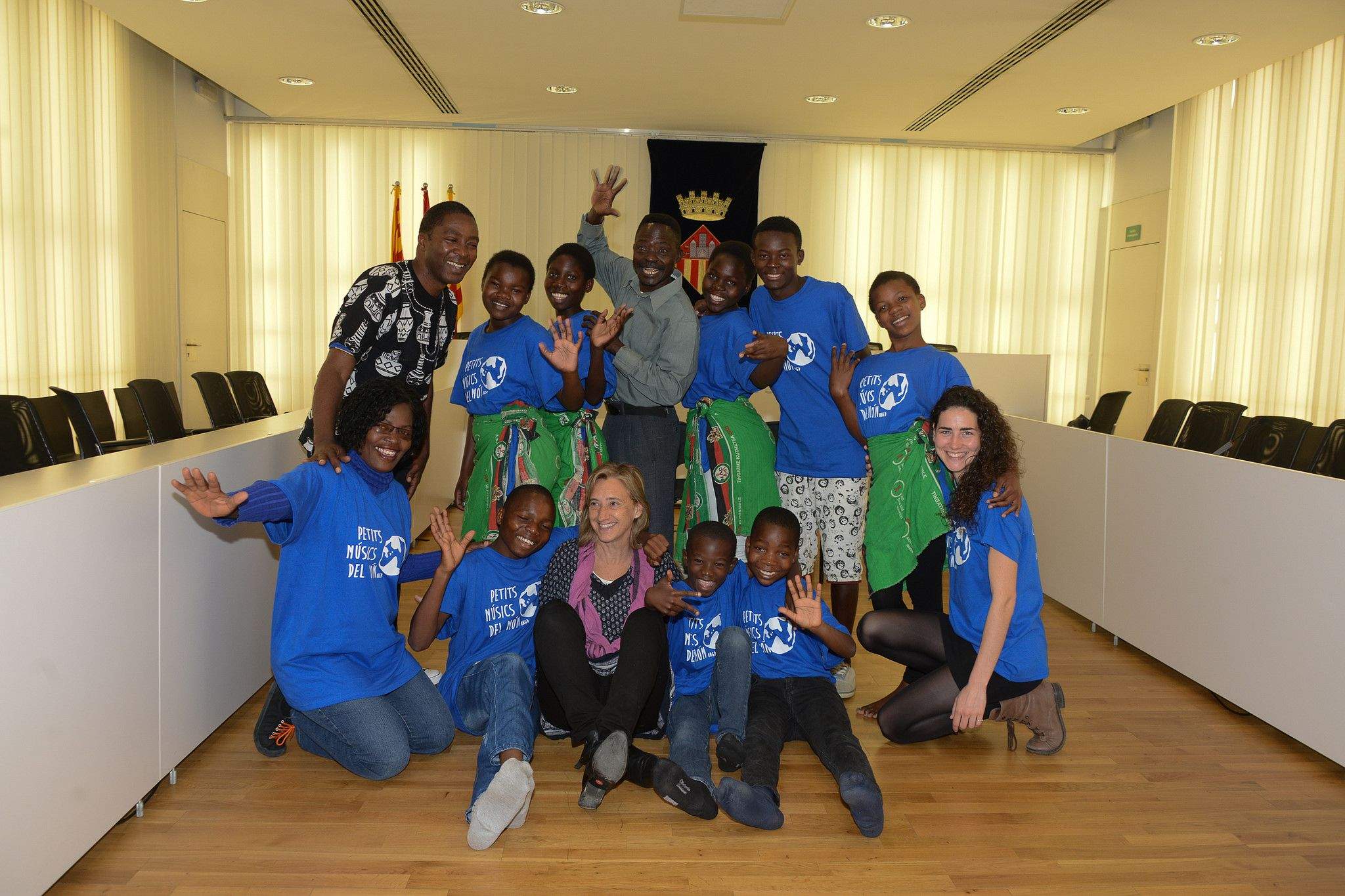 L'Ajuntament col·labora amb petits Músics del Món i la seva tasca a Malawi FOTO: Localpres