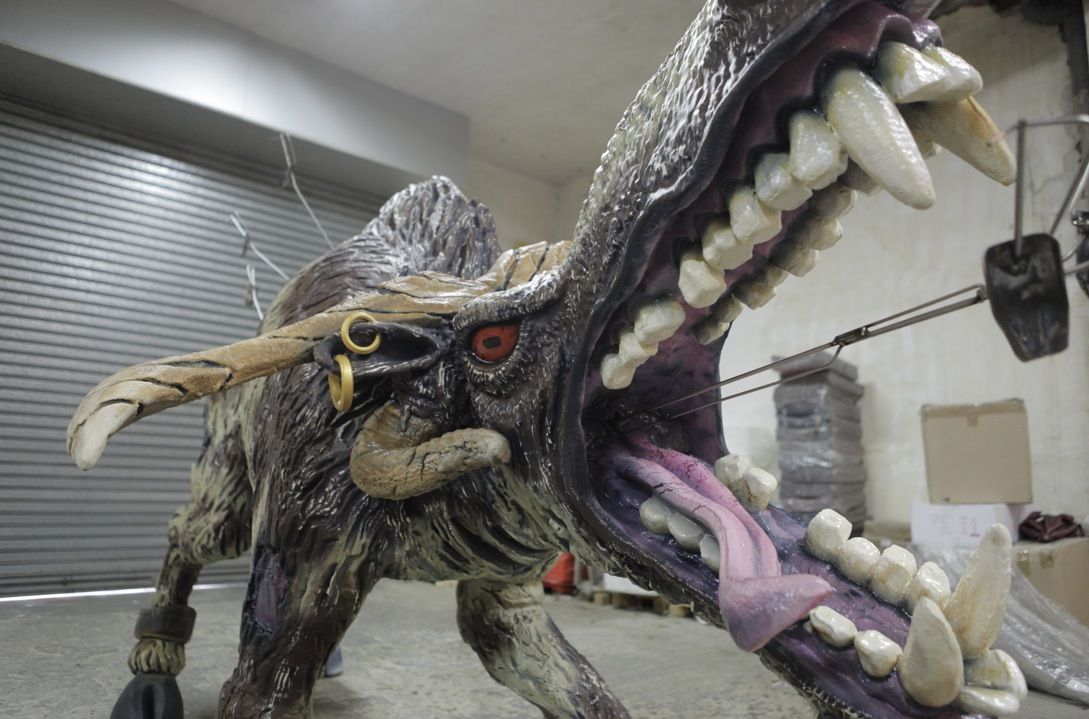 El boc es presentava per Festa Major 2015  FOTO: Artur Ribera