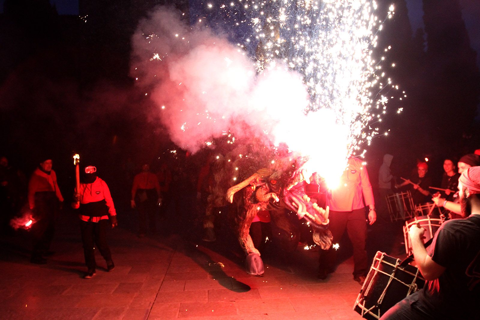 El Boc de Can Vernet ha participat a l'Encabronada FOTO: Haidy Blanch