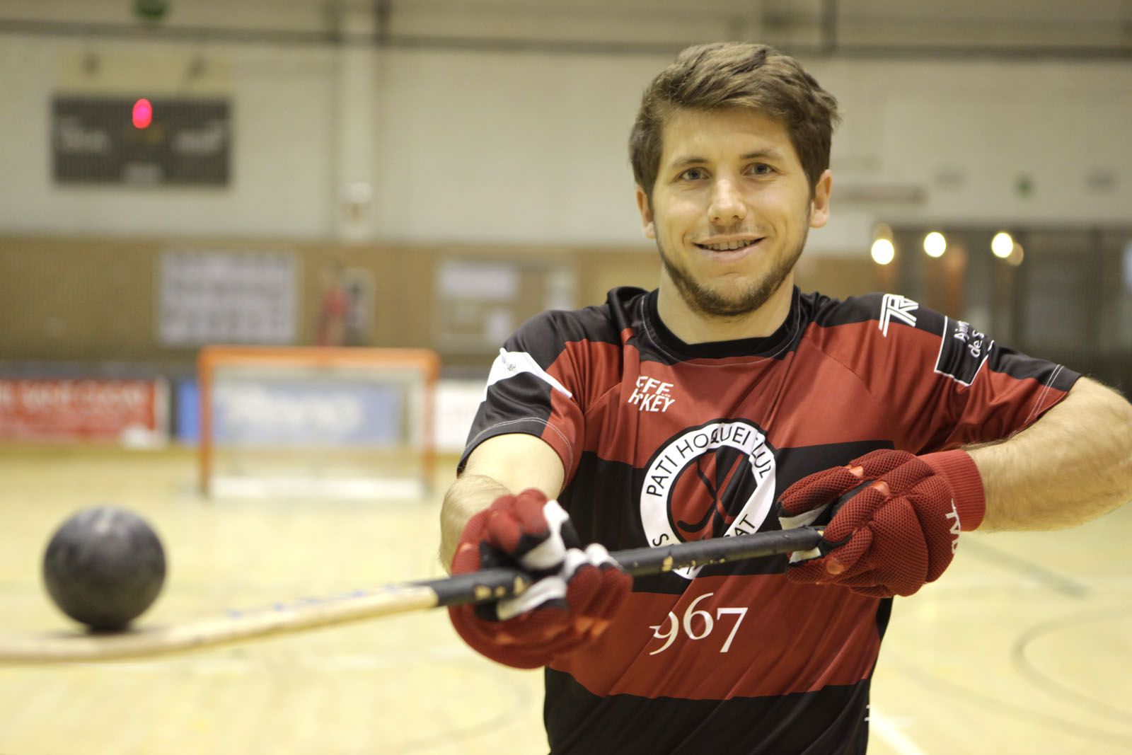 Pablo Aguarón és jugador del Patí Hoquei Club Sant Cugat FOTO: Artur Ribera