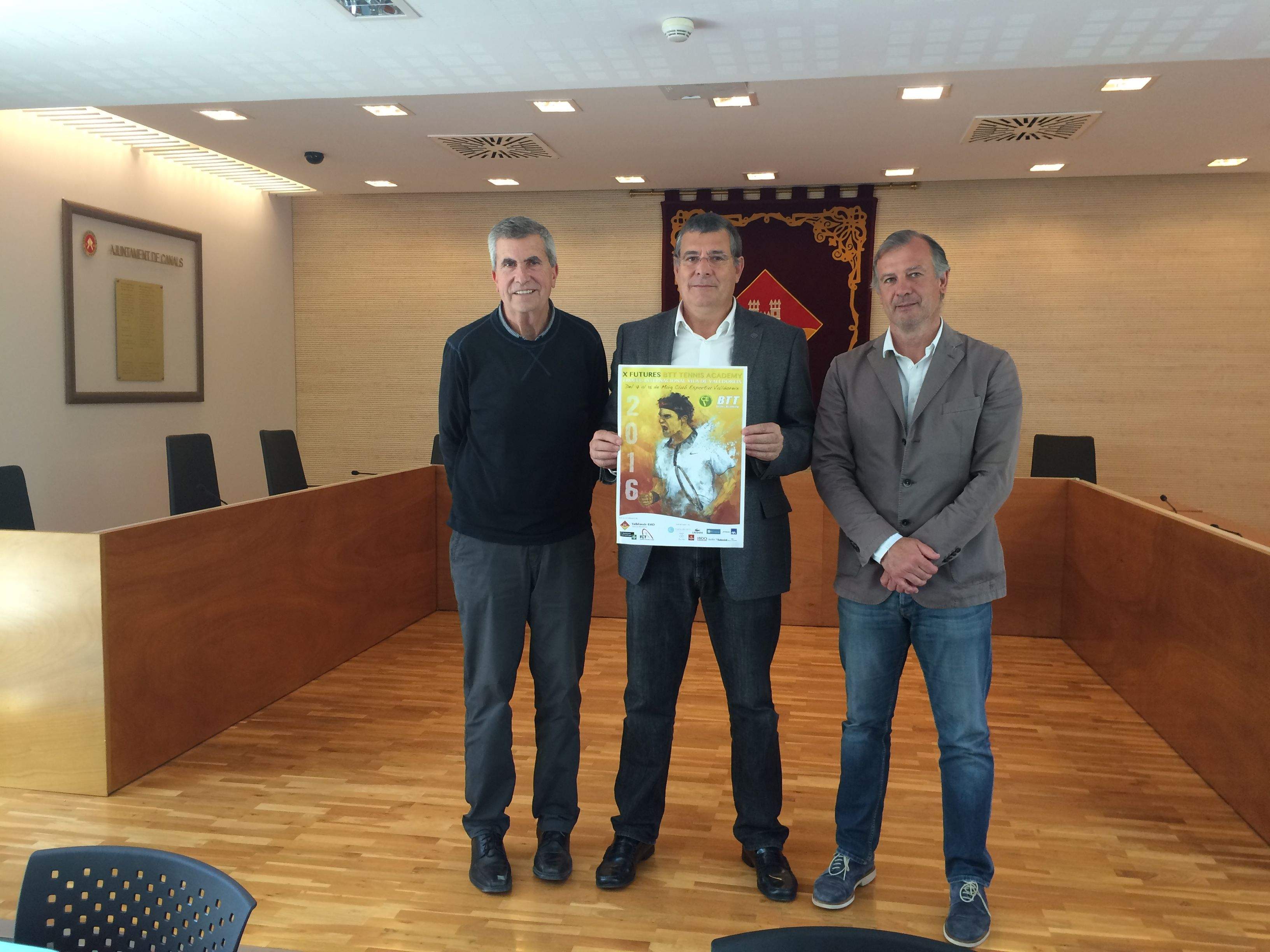 Albert Riba, Josep Puig i Joan Carles Pradell FOTO: À. L. P.