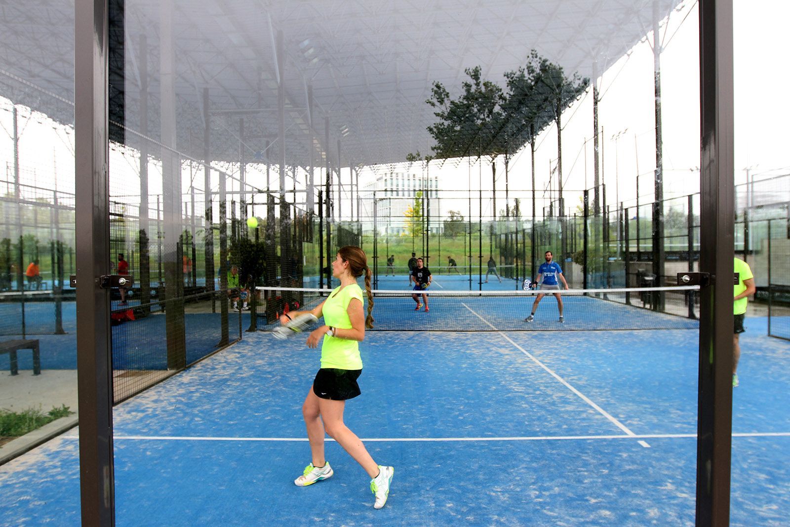 El campionat de pàdel dels Medijocs s'ha jugat a l'Augusta Padel FOTO: Haidy Blanch