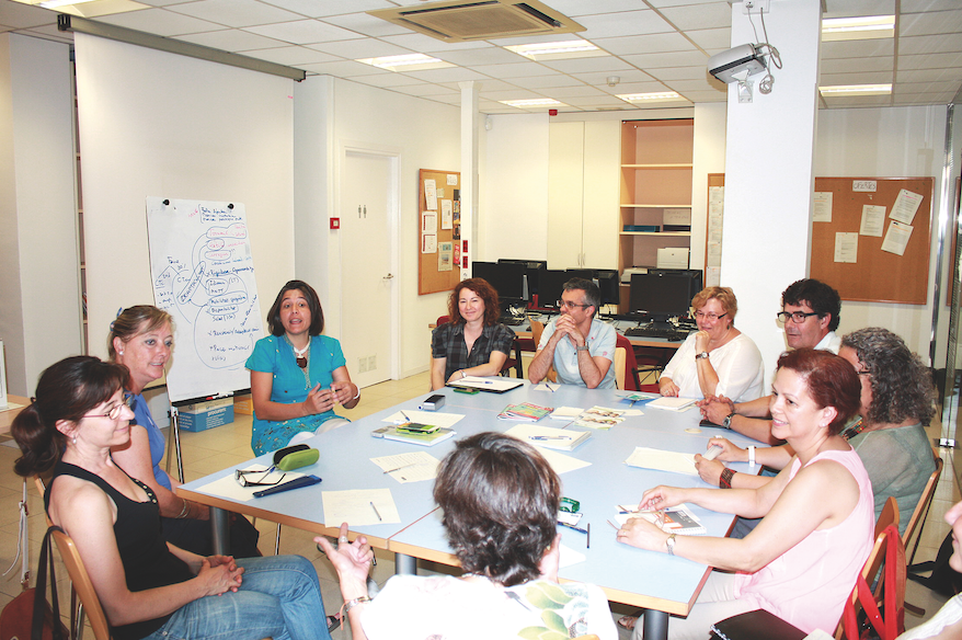 La formació és una eina bàsica per reinserir-se en el món laboral  FOTO: Cedida