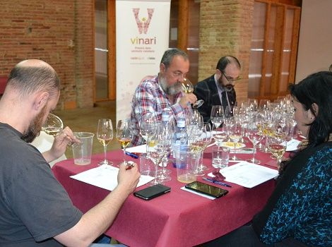 Moment de la cata a cegues dels vermuts FOTO: VADEVI.cat