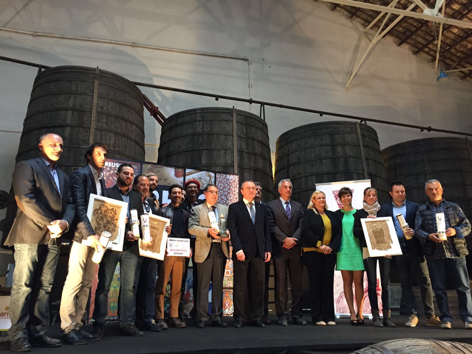 Foto de família dels guanyadors FOTO: Xavier Grau