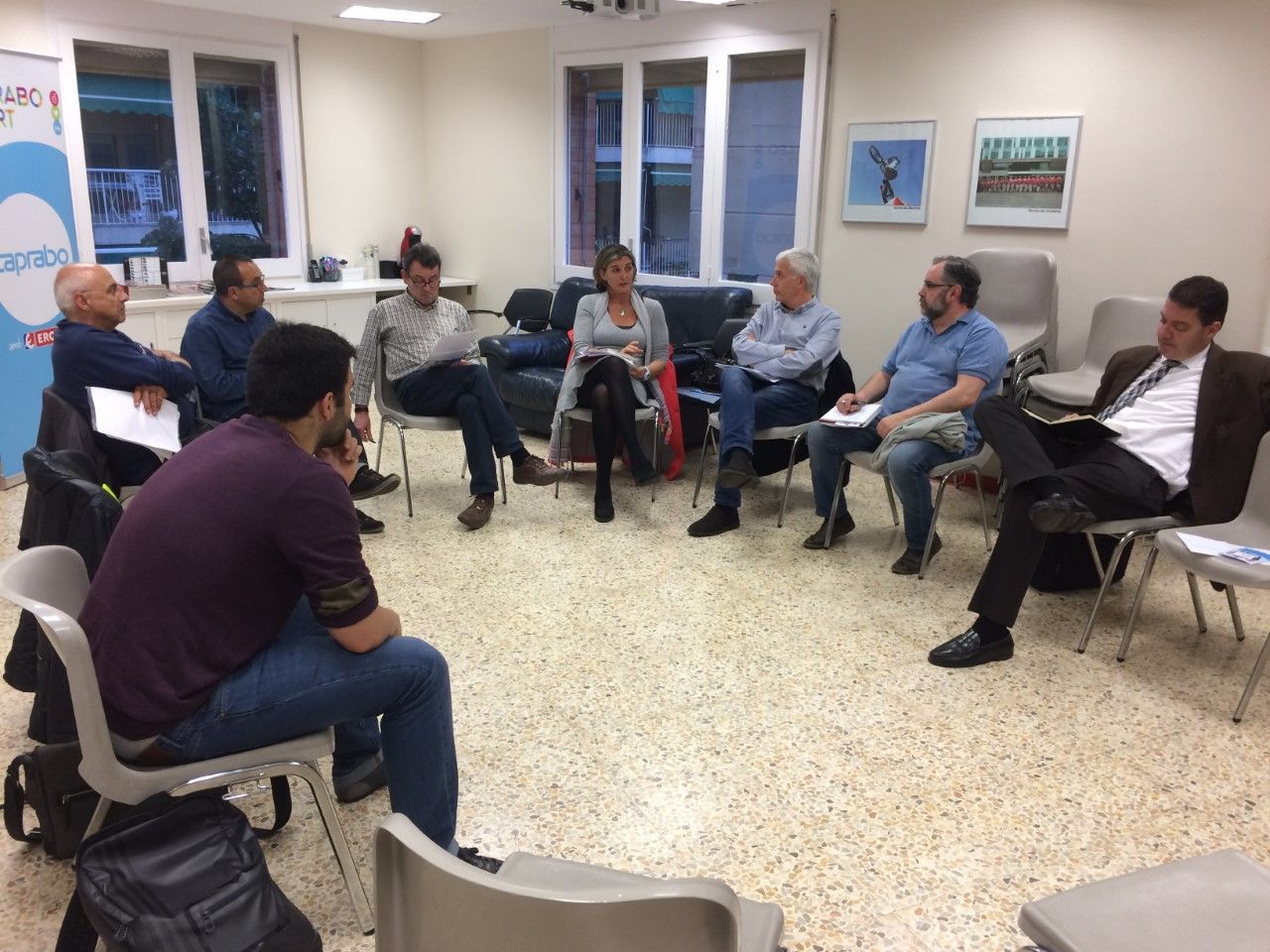 La Coordinadora s'ha reunit aquest dilluns, 9 de maig FOTO: Àlex López Puig