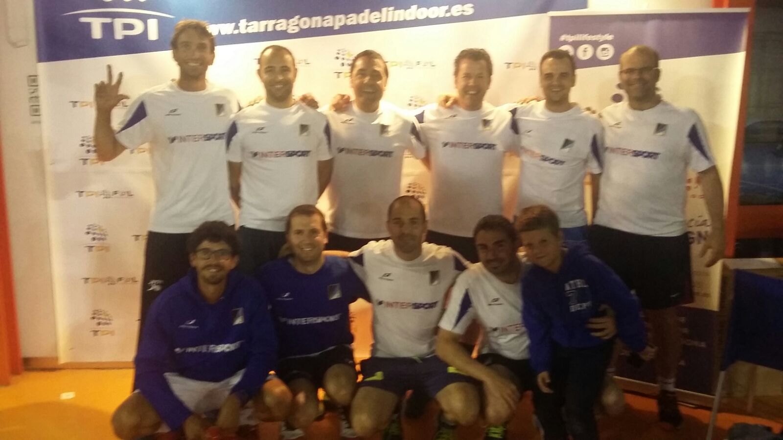 Els palistes del Junior FC al Campionat d'Espanya FOTO: Junior FC