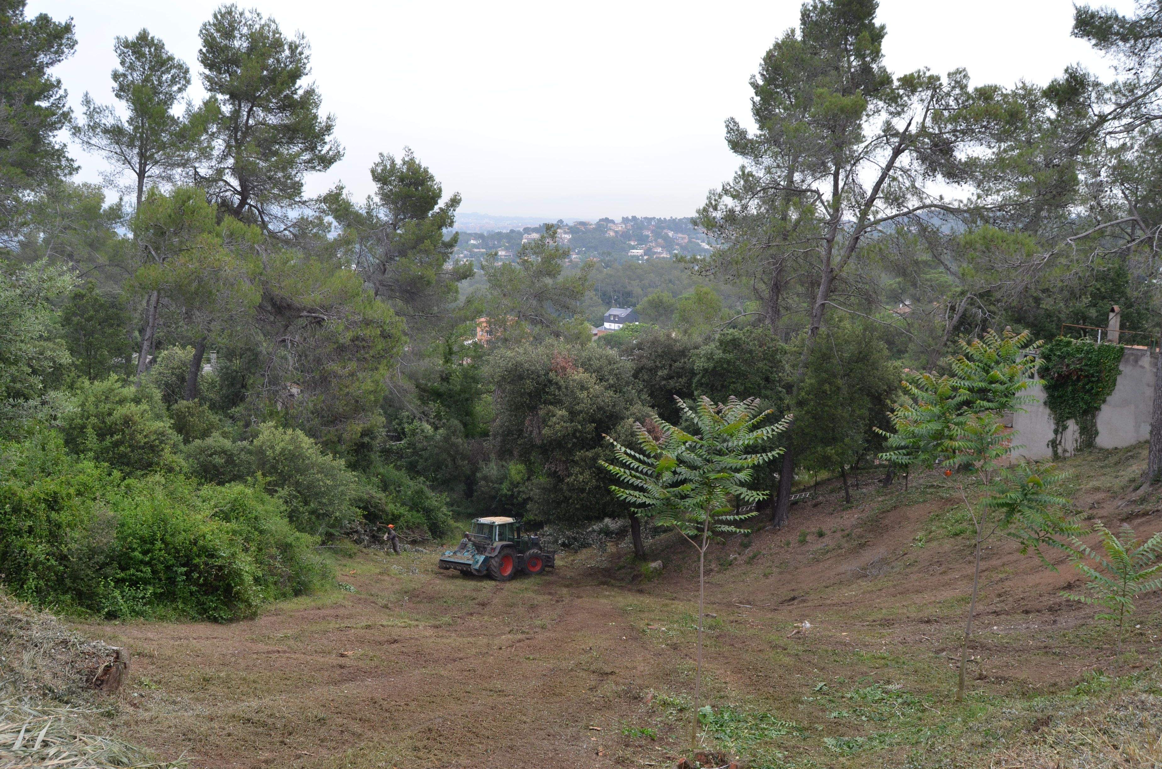 Les franges de seguretat contra els incendis es començaran a fer a Valldoreix a partir del juny FOTO: EMD Valldoreix