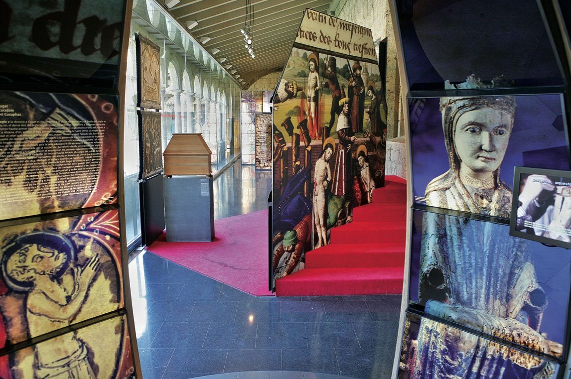 L’evolució de la vila es pot veure al Museu del Monestir FOTO: Artur Ribera