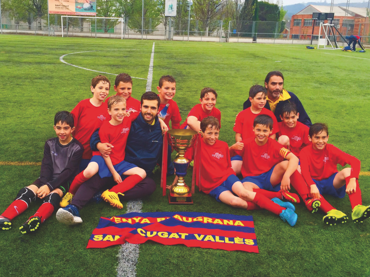L’equip Benjamí A de la PBSC va assolir matemàticament el campionat del grup 17 de la 2a divisió FOTO: Cedida