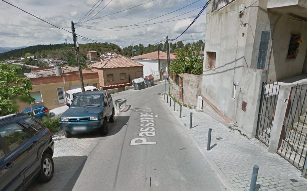 La nova parada s’ubicarà al començament del passatge FOTO: Google Maps
