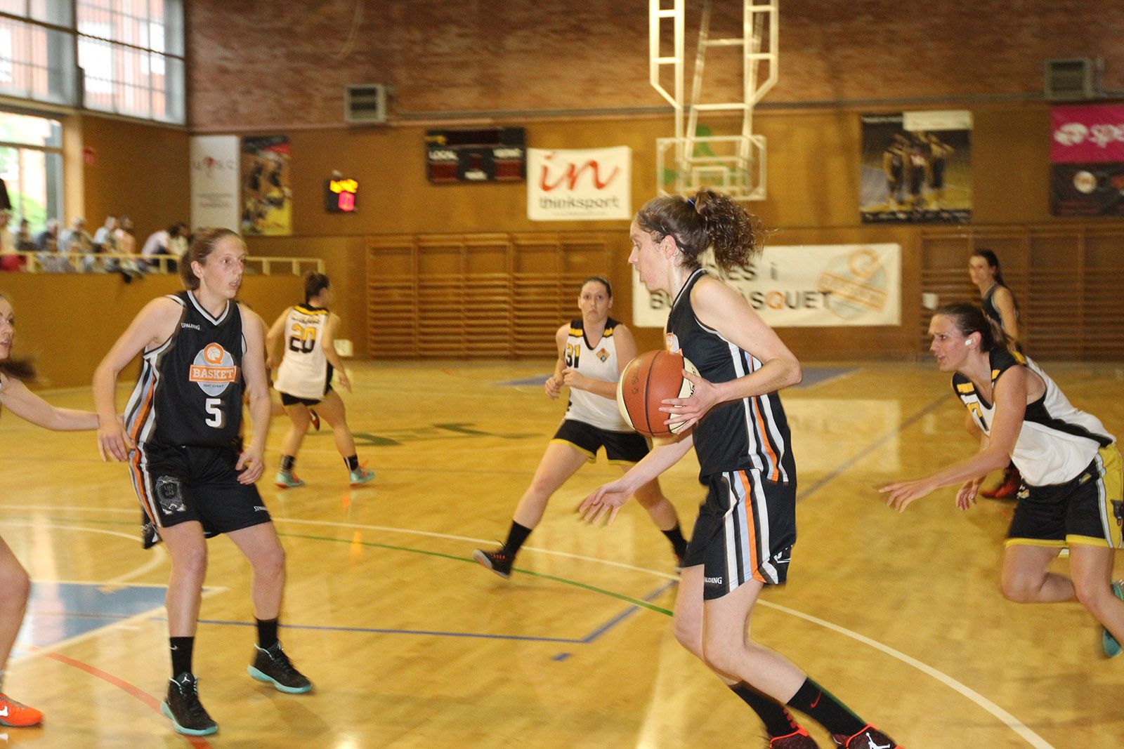 Les del Qbasket hauran de guanyar a Blanes si volen conservar la permanència FOTO: Haidy Blanch