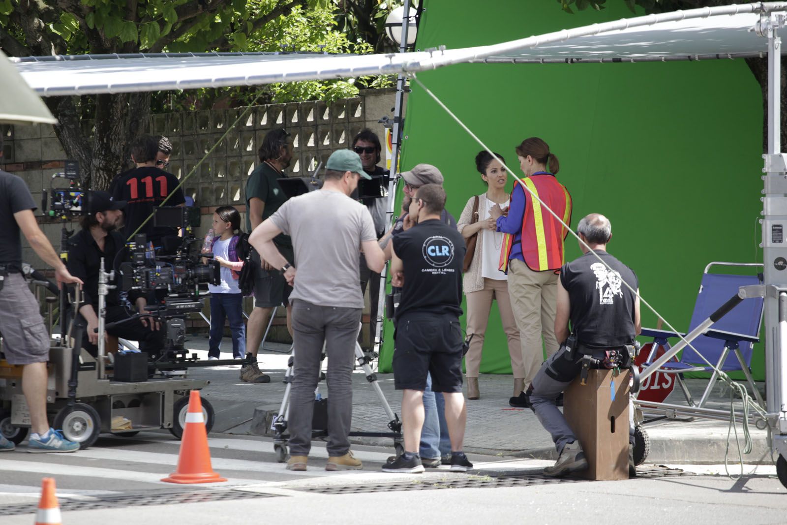 El rodatge s'ha fet aquest dilluns, 23 de maig  FOTO: Artur Ribera
