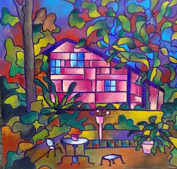 Fragment d'una obra de Corrons  FOTO: Cedida