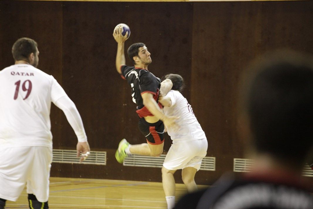 Marc Jordan, un dels protagonistes del partit FOTO: Artur Ribera