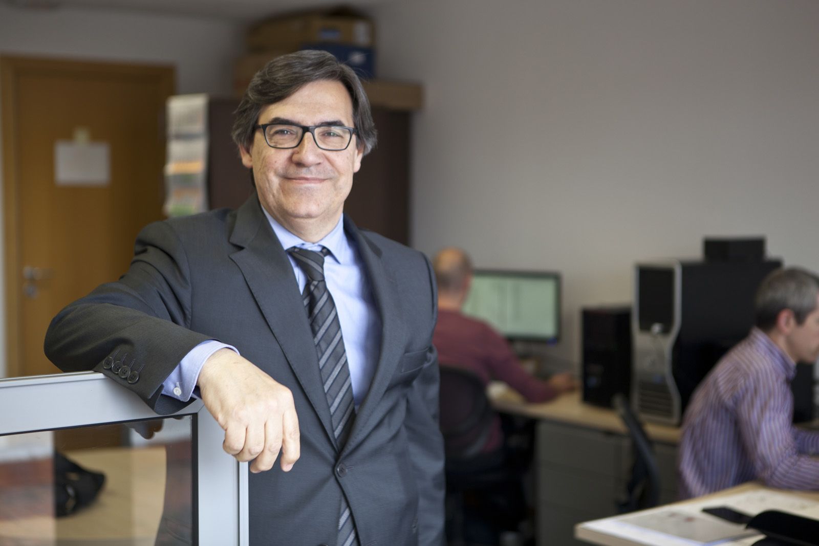 Carles Soler, soci fundador i conseller delegat de Tecnoquark FOTO: Artur Ribera