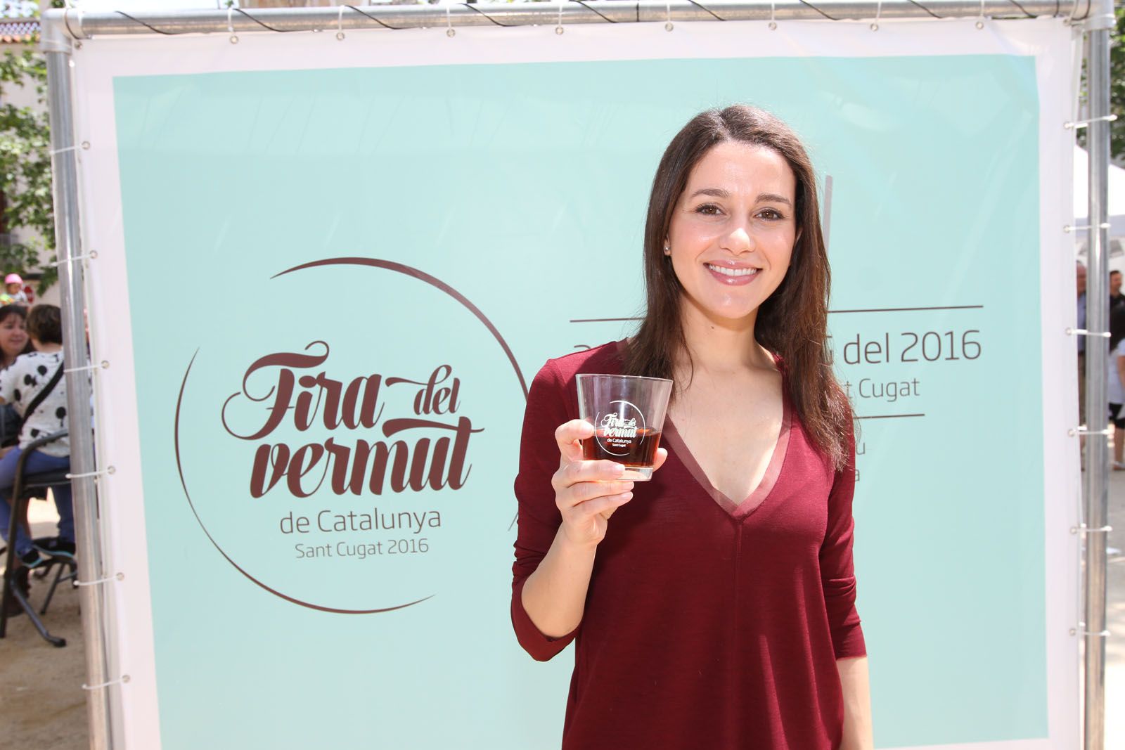 Inés Arrimadas, a la Fira del Vermut de Catalunya a Sant Cugat FOTO: Haidy Blanch 