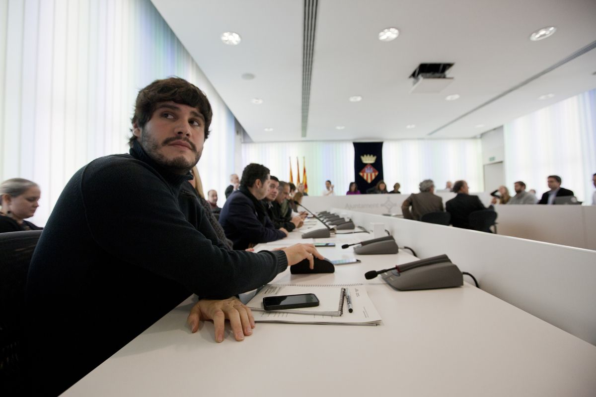 Segons Èric Gómez, "els pressupostos participatius són una eina per garantir i fomentar la implicació" FOTO: Artur Ribera